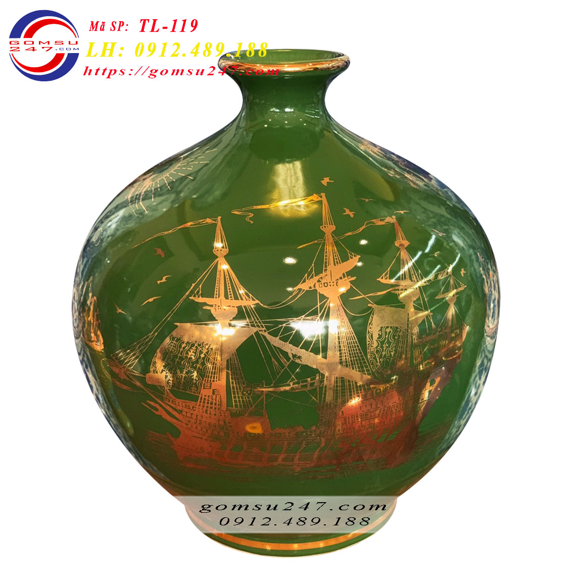 Bình hút tài lộc cho người mệnh Mộc