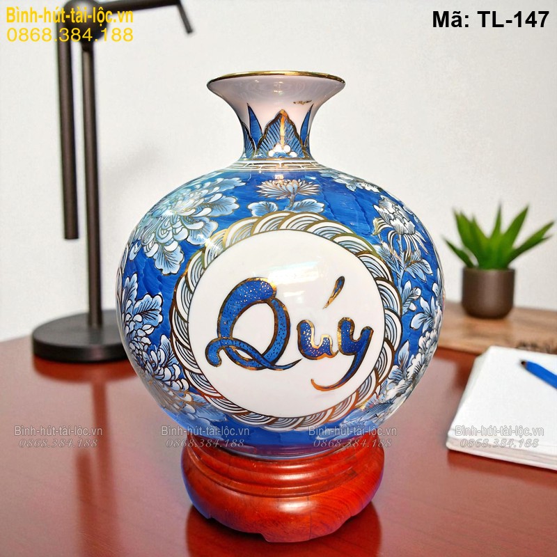 Bình hút lộc chữ Phúc Quý Trường Thọ – ý nghĩa phong thủy sâu sắc mã TL-147 – Ảnh 2