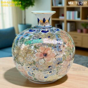 Bình hút lộc Vạn Hoa Báo Hỷ cao 33cm – mang ý nghĩa hỷ sự, may mắn mã TL-237