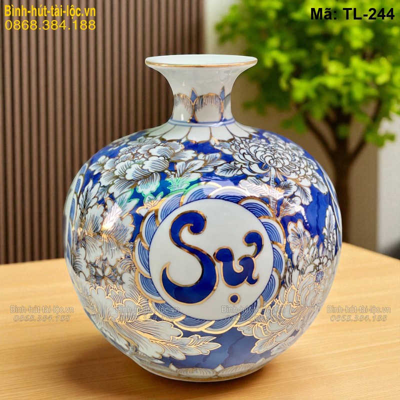 Bình hút lộc Vạn Sự Như Ý cao 28cm – mang lại may mắn toàn diện mã TL-244 – Ảnh 2