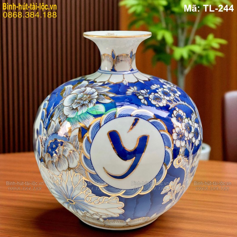 Bình hút lộc Vạn Sự Như Ý cao 28cm – mang lại may mắn toàn diện mã TL-244 – Ảnh 4