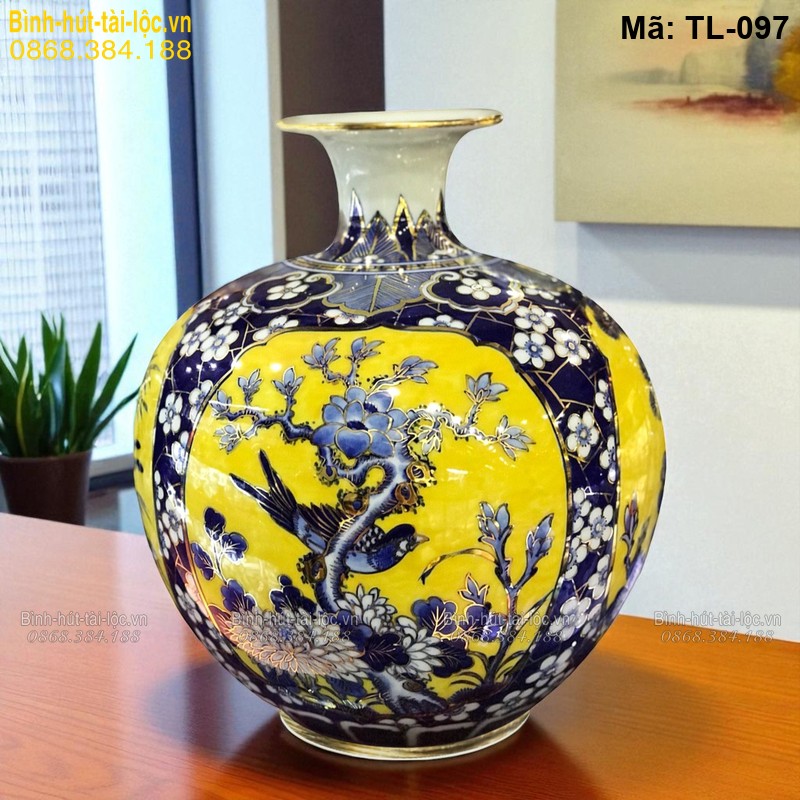 Đặt bình hút tài lộc theo phong thủy