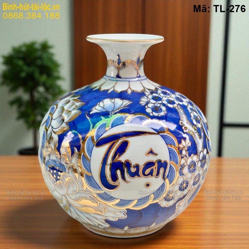 Bình phong thủy Thuận Buồm Xuôi Gió 4 mặt – hút tài lộc toàn diện mã TL-276