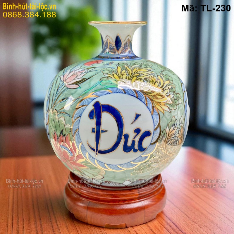 Bình ảnh chiếc bình hút tài lộc điển hỉnh