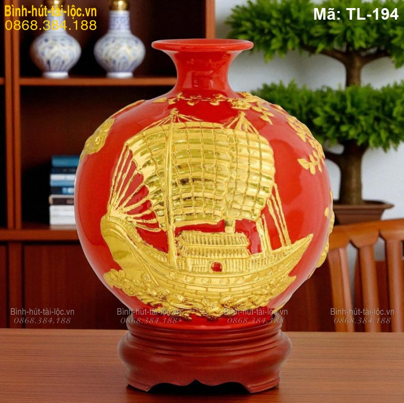 Bình tài lộc tạo động lực tốt, giảm năng lượng xấu