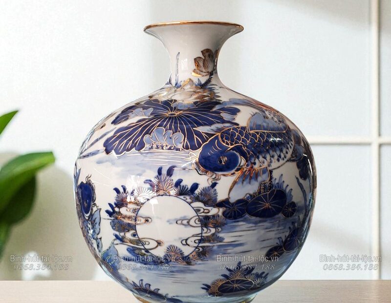 Cách phối bình gốm với đồ nội thất hiện đại